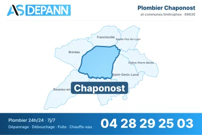 Miniature carte Chaponost