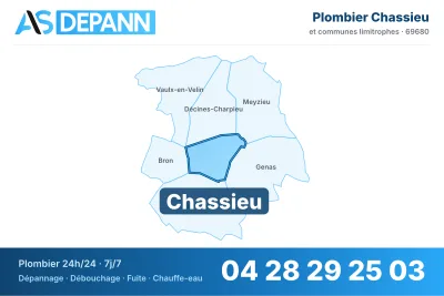 Miniature carte Chassieu