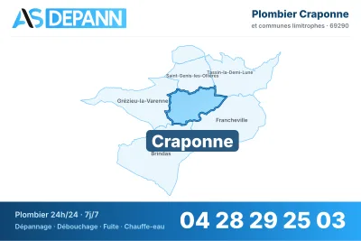 Miniature carte Craponne