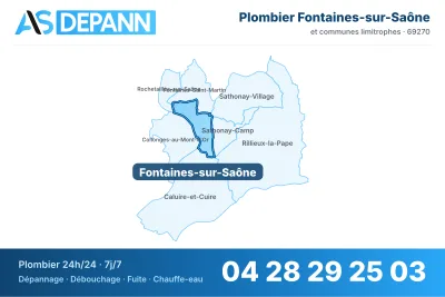 Miniature carte Fontaines-sur-Saône