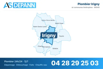 Miniature carte Irigny