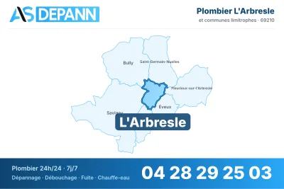 Miniature carte L'Arbresle