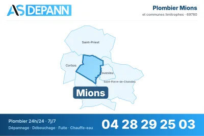 Miniature carte Mions