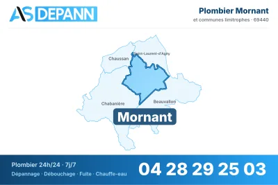 Miniature carte Mornant