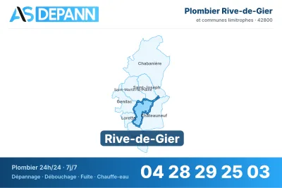 Miniature carte Rive-de-Gier