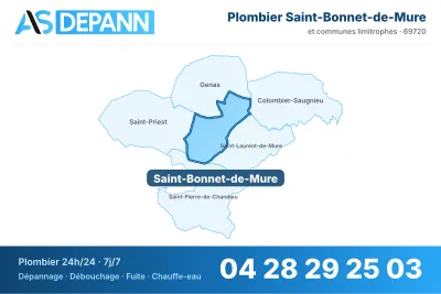 Miniature carte Saint-Bonnet-de-Mure