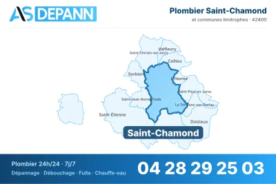 Miniature carte Saint-Chamond