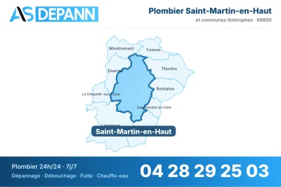 Miniature carte Saint-Martin-en-Haut