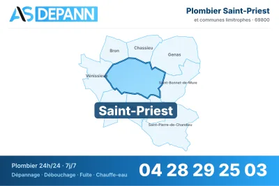 Miniature carte Saint-Priest