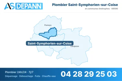 Miniature carte Saint-Symphorien-sur-Coise