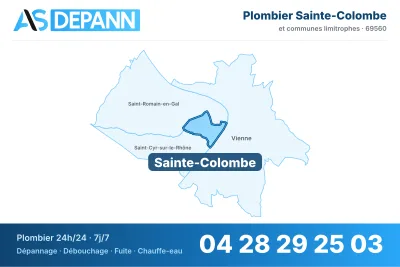Miniature carte Sainte-Colombe