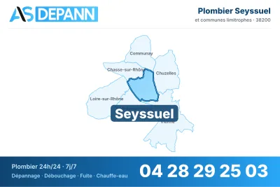 Miniature carte Seyssuel