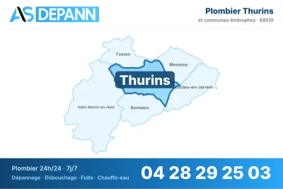 Miniature carte Thurins